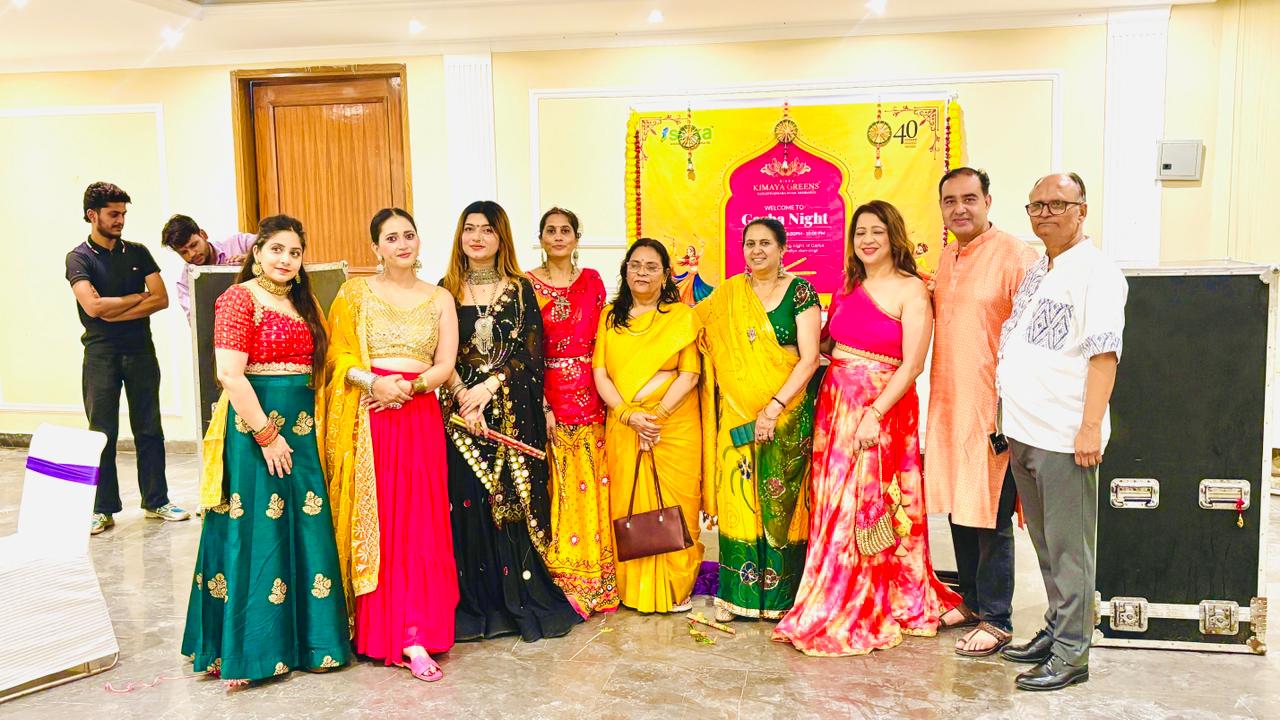 Garba Night at Sikka kimaya Greens 2